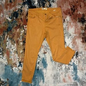 Mustard pants
